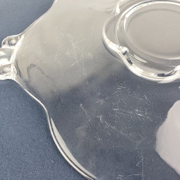 Canterbury Duncan Miller Crystal Glass Cake Plate - Picture 4 of 5